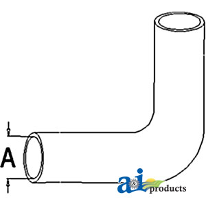 UCA21010   Lower Hose---Replaces A141496